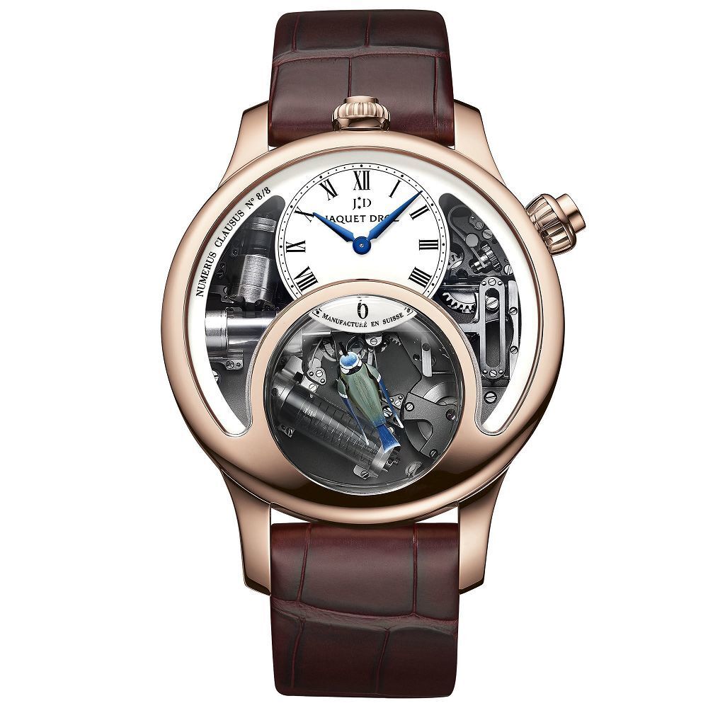 『新表』jaquet droz 推出白色珐琅盘 charming bird 唱鸣鸟腕表