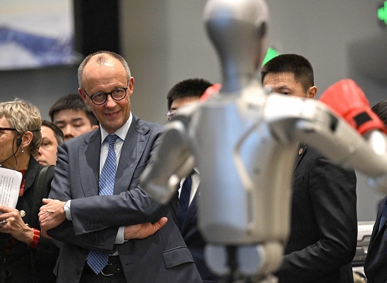 德国总理结束访华行程