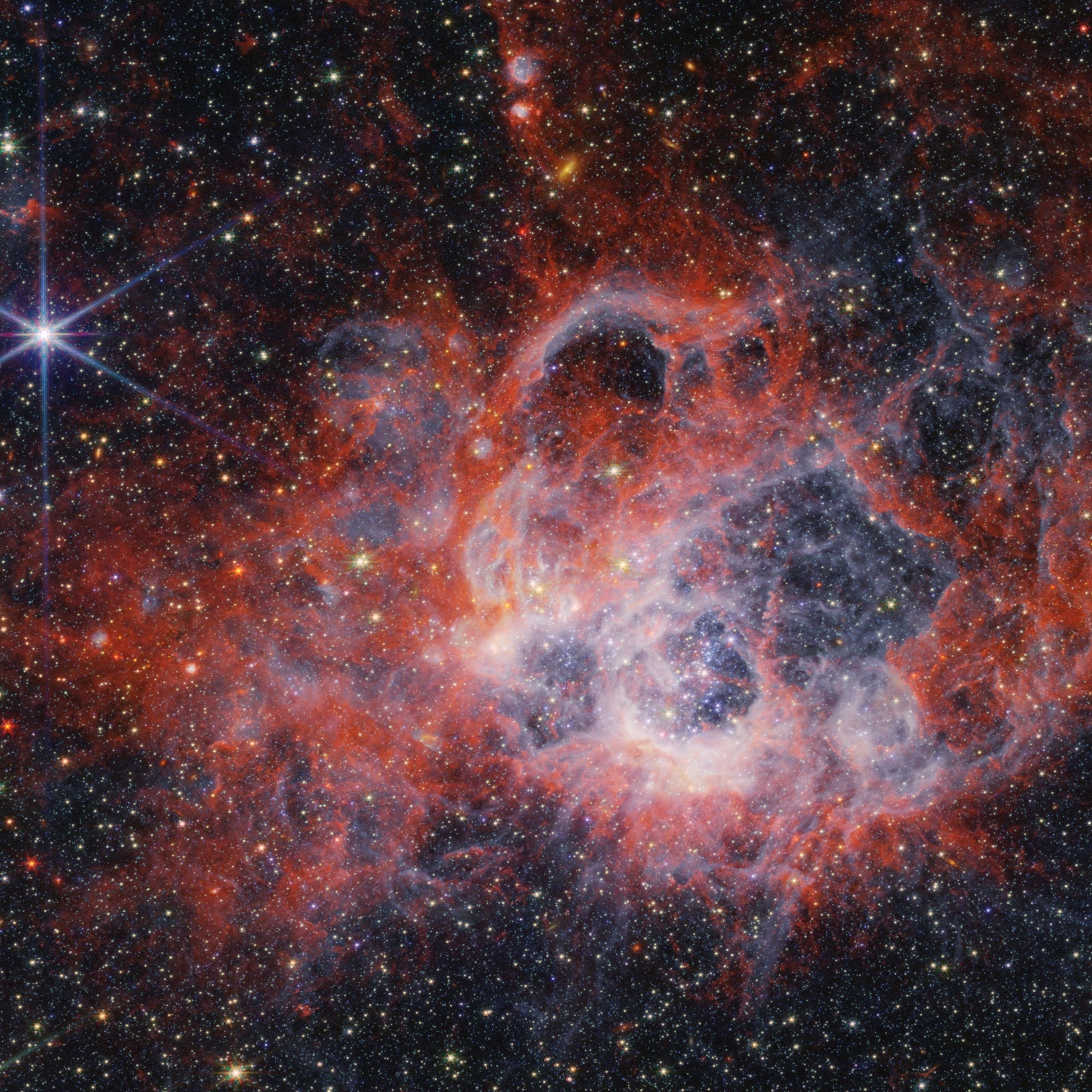 NGC 604 星云高清图- March 10, 2024 | iDaily 每日环球视野