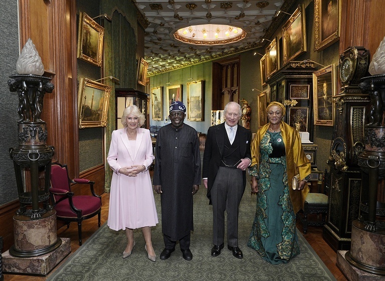 尼日利亚总统访问英国