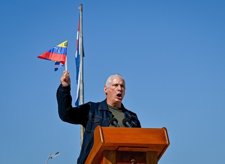 古巴声援委内瑞拉