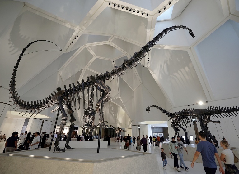 阿布扎比自然历史博物馆开放