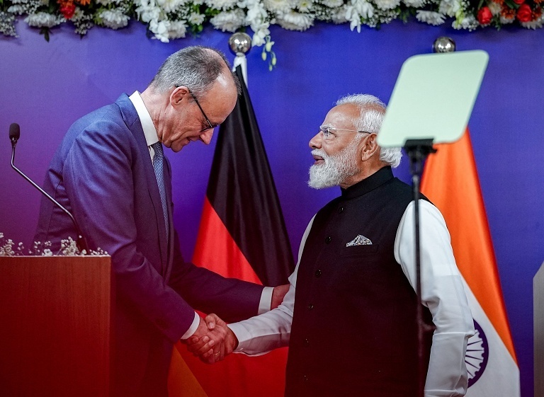 德国总理访问印度