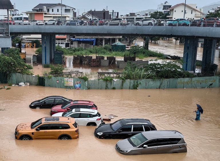 越南新一轮暴雨洪灾