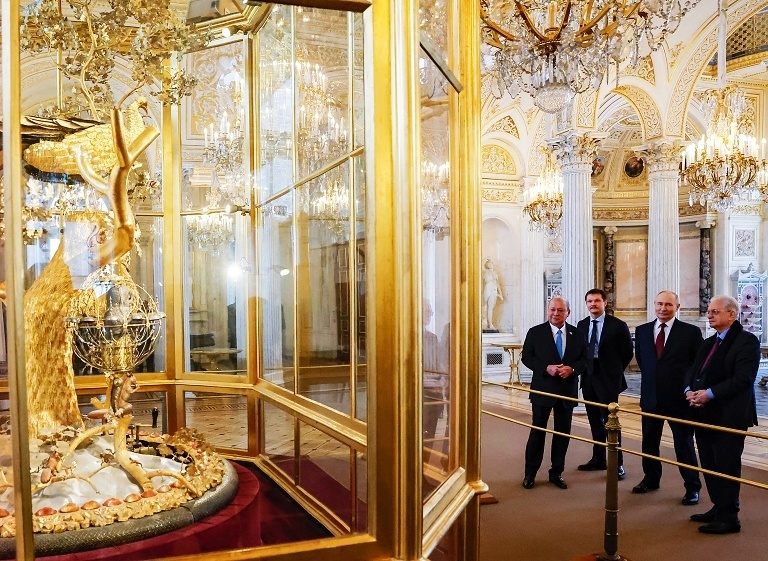 马来西亚最高元首访俄