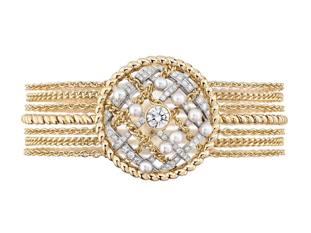 『珠宝』chanel 推出 tweed de chanel 臻品珠宝系列:斜纹软呢灵感