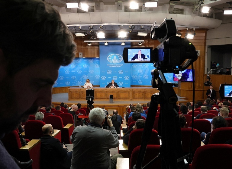 俄外长年度记者会