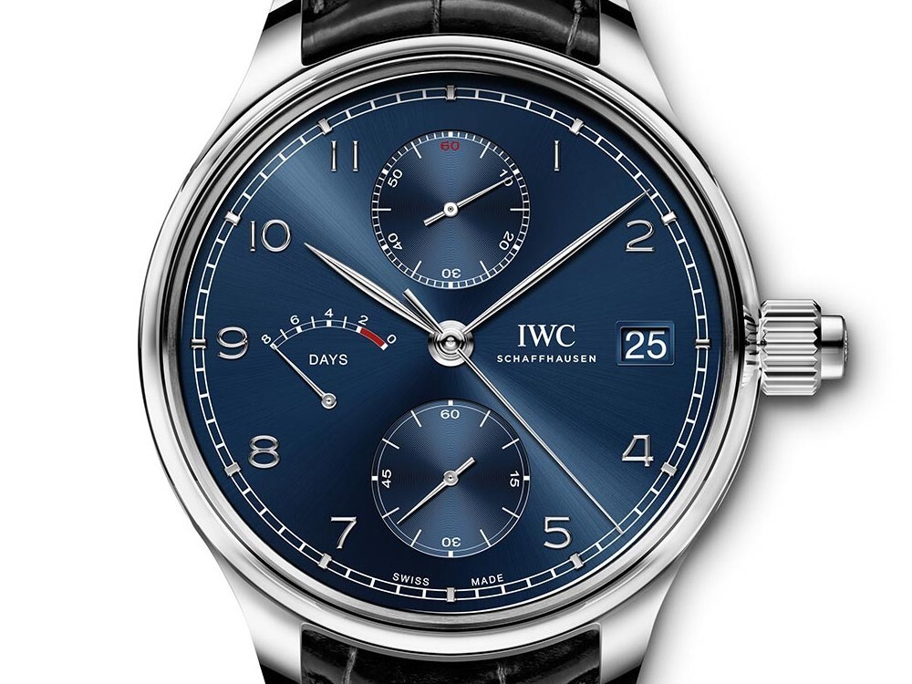 『新表』iwc 推出劳伦斯基金会特别版 portugieser hand-wound monopu