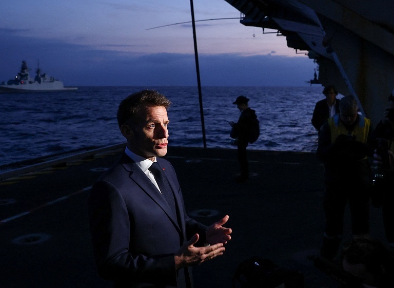 法国向地中海部署核航母