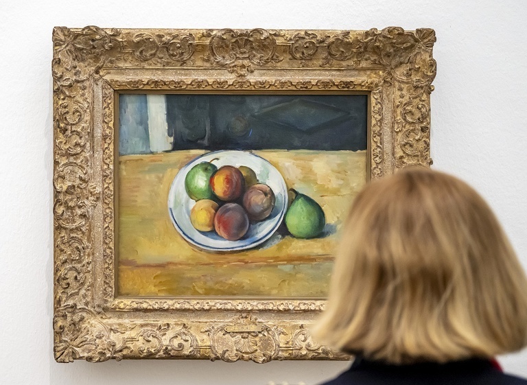 瑞士里恩塞尚回顾展