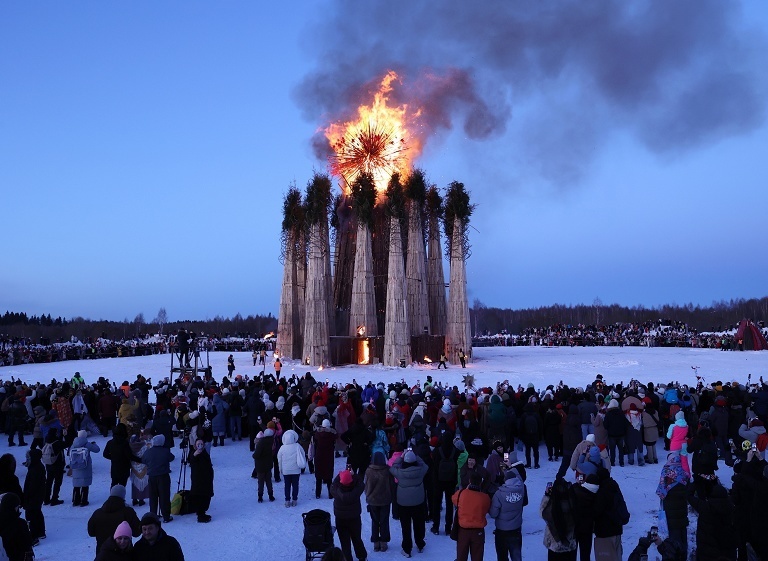 俄罗斯庆祝谢肉节