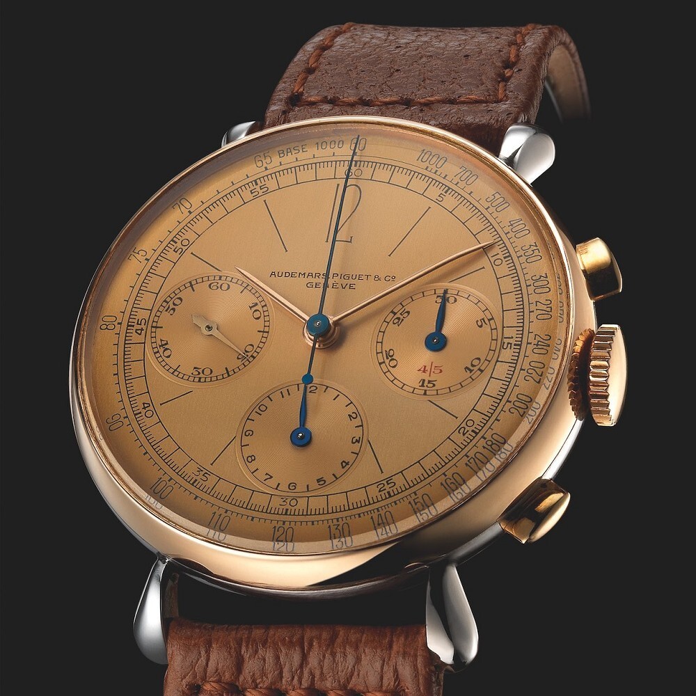新表audemarspiguet推出remaster01chronograph复刻历史计时码表