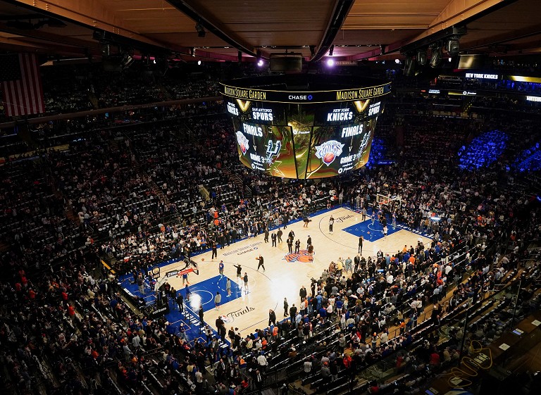 特朗普观战 NBA 总决赛