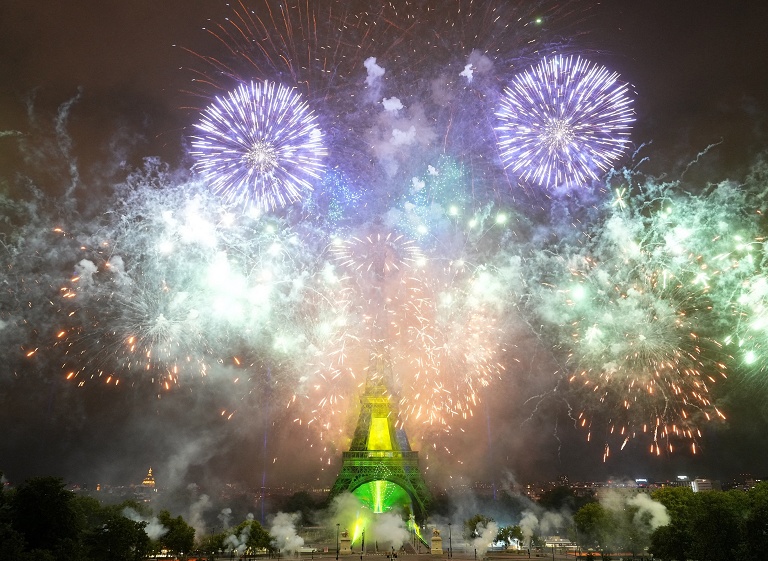 法国庆祝巴士底日