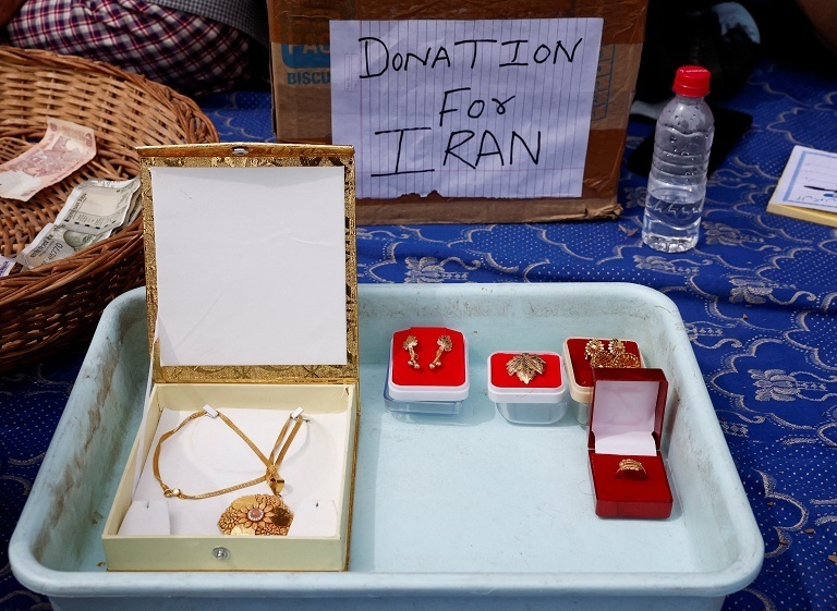 克什米尔穆斯林捐助伊朗