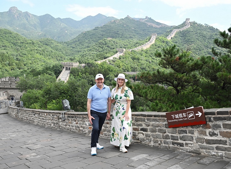 澳大利亚总理访问北京