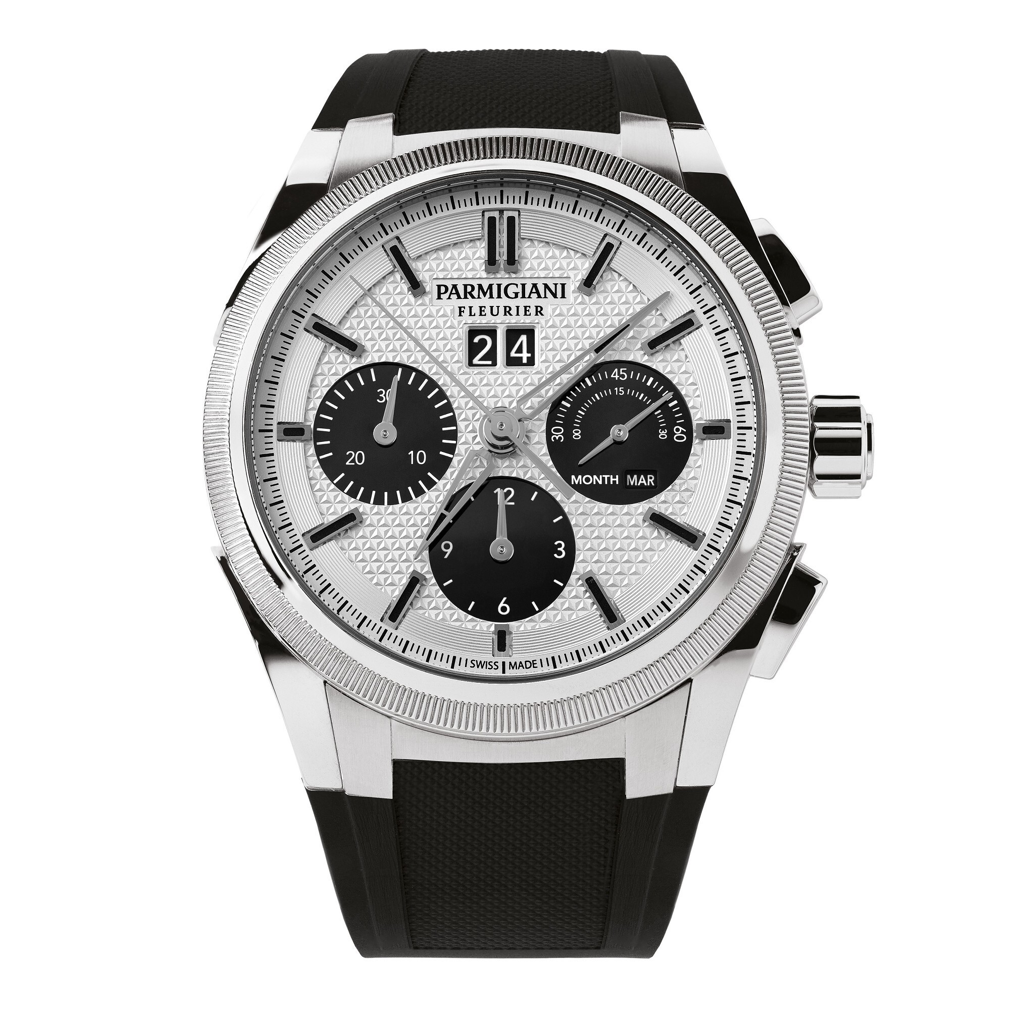 新表parmigiani推出2枚tondagraphgt熊猫盘计时码表