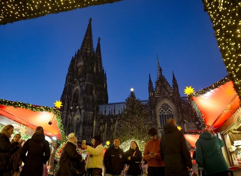 科隆大教堂圣诞集市开幕