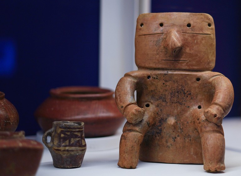 哥伦比亚流失文物回归展
