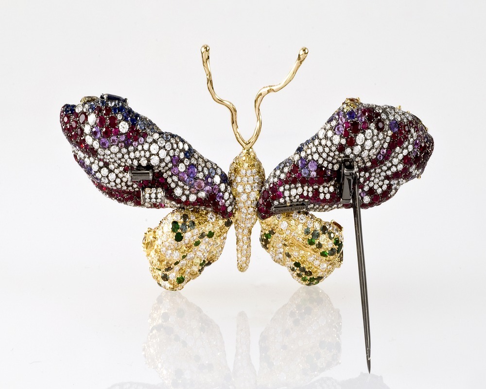 展览va博物馆宣布收藏cindychaotheartjewel红宝石牡丹胸针艺术珠宝