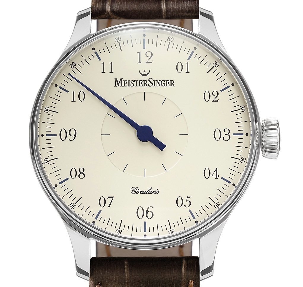 新表meistersinger5日动力存储circularis单针腕表