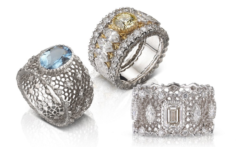 珠宝buccellati推出bandring戒指新作缎带与蕾丝