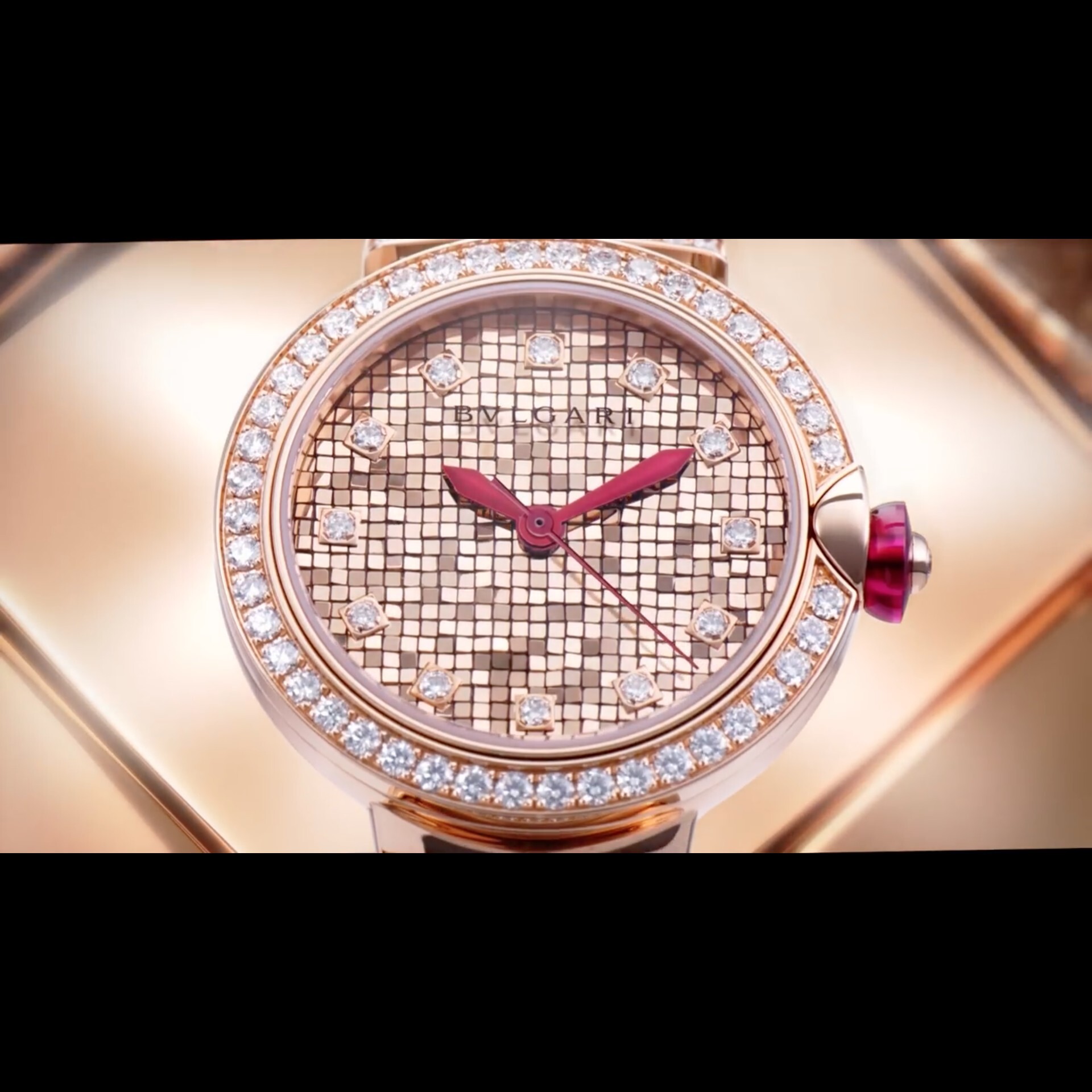 马赛克表盘bulgarilvceamosaique女士腕表