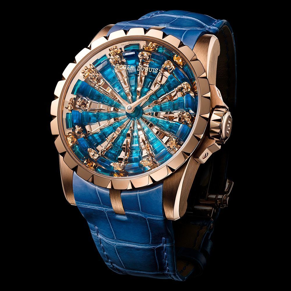 『新表』roger dubuis 推出第三枚圆桌骑士主题腕表:excalibur