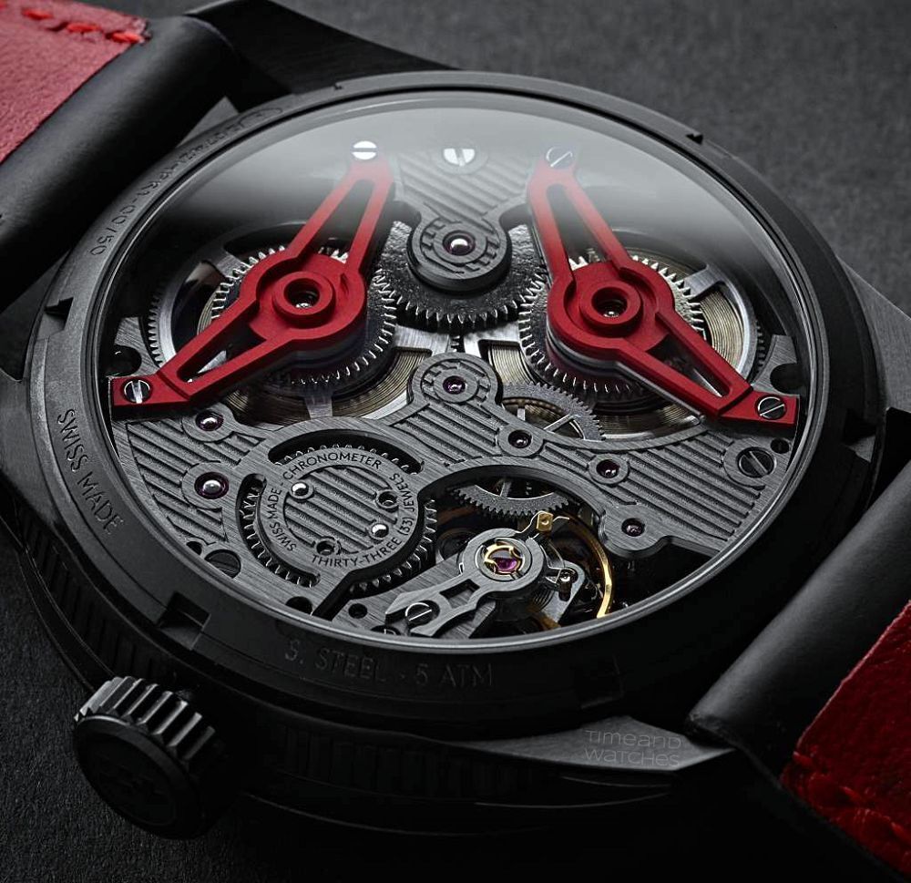 『新表』christopher ward 推出 c7 apex limited edition 镀钌机芯长