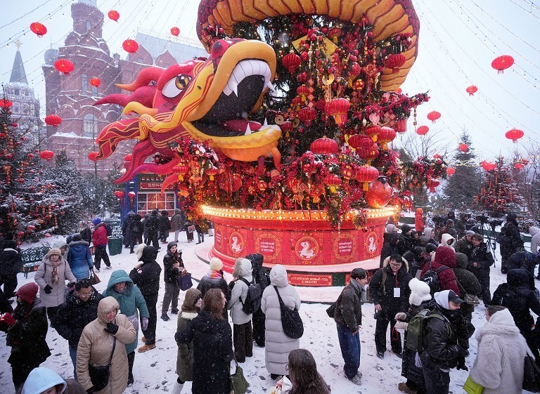 莫斯科中国春节活动