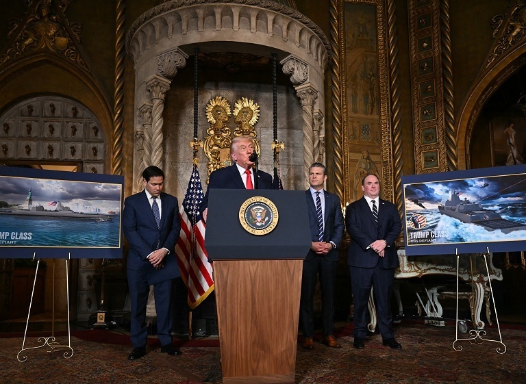 特朗普公布「特朗普级」战舰