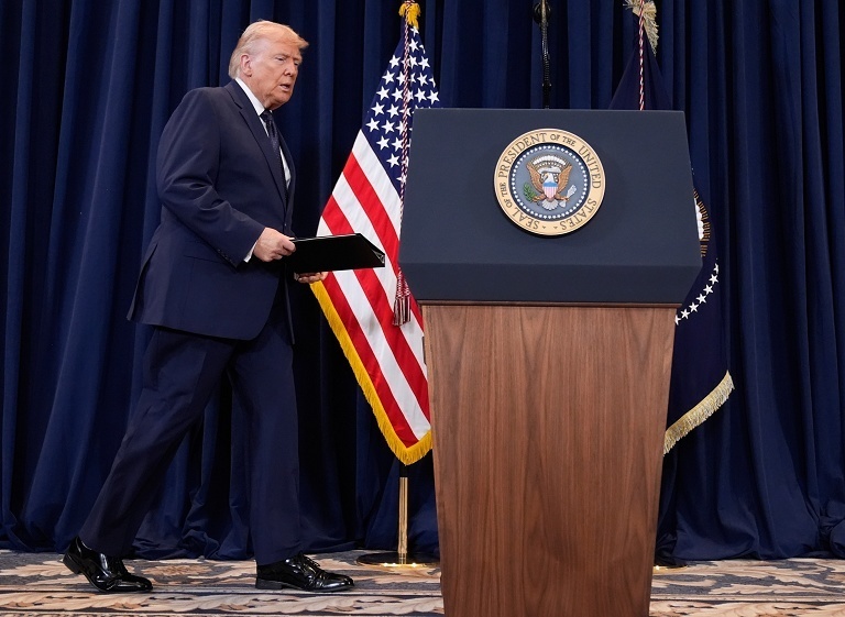 特朗普称伊朗战争很快结束