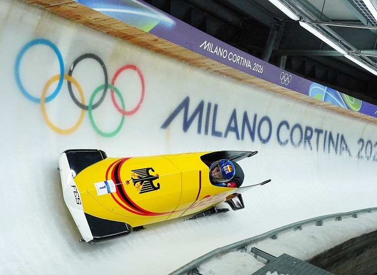 米兰冬奥会女子双人雪车金牌