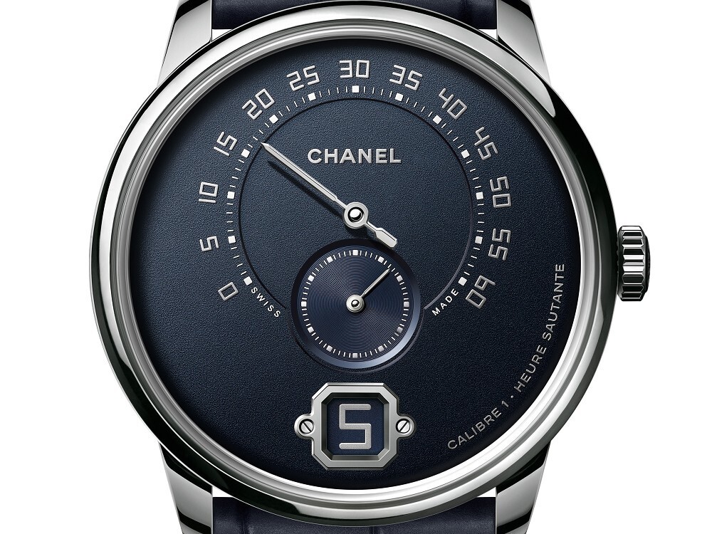 『新表』chanel 推出 monsieur de chanel dition bleu 蓝色表盘数字