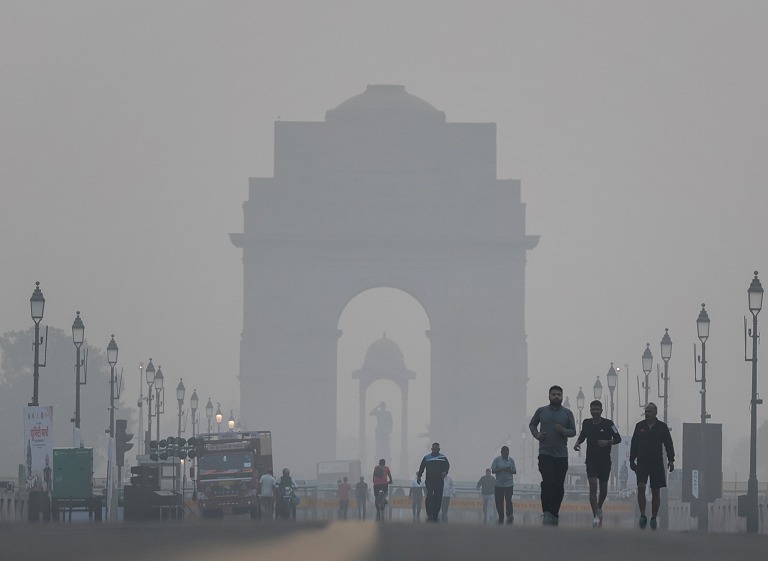 印度首都严重雾霾