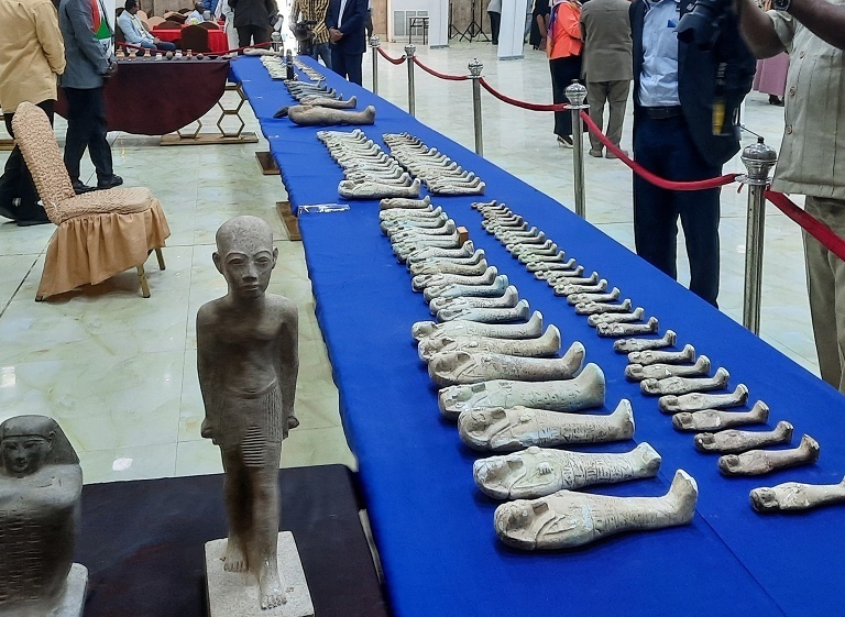 苏丹追回内战流失文物