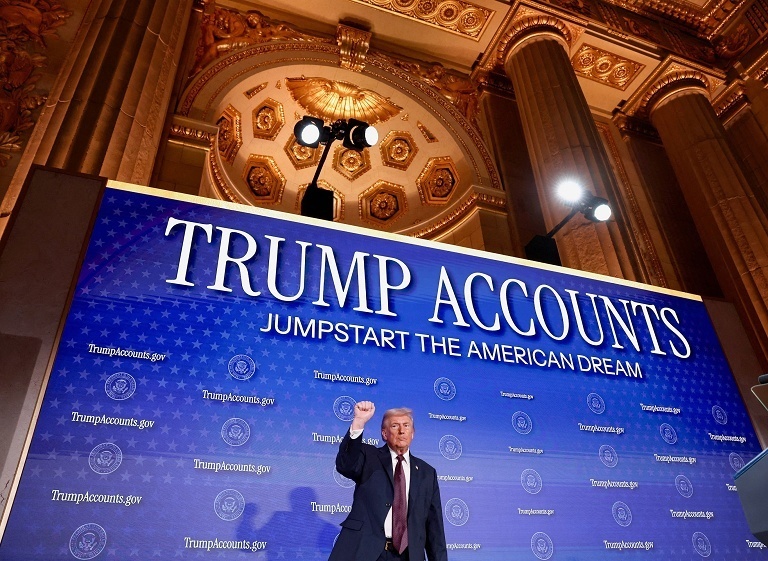 特朗普宣布儿童投资账户计划
