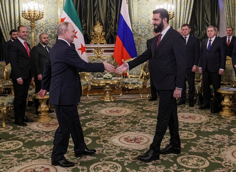 叙利亚临时总统访俄