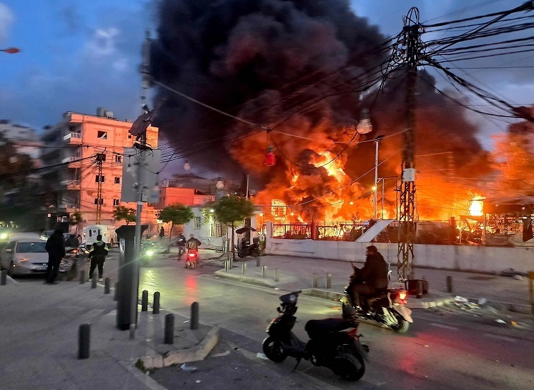 以色列空袭黎巴嫩