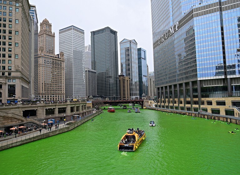 芝加哥庆祝圣帕特里克节