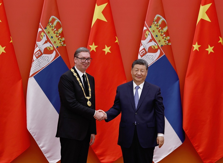 武契奇获授「友谊勋章」