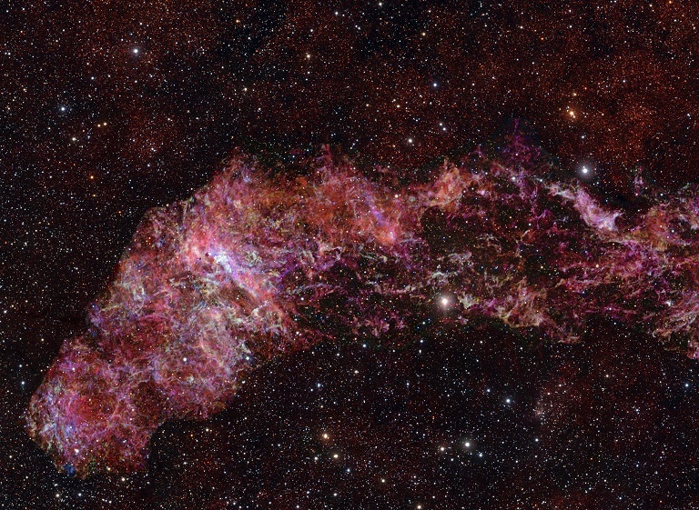 银河系中心区气体云图