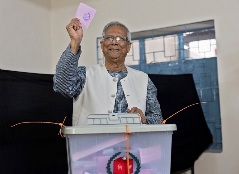 孟加拉国大选投票