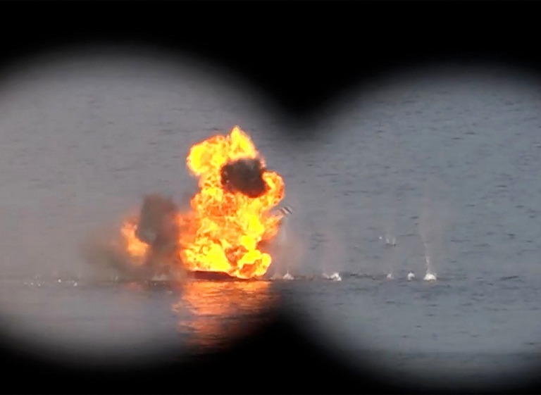 伊朗霍尔木兹海峡军演