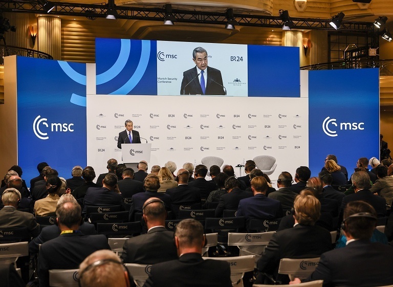 王毅慕尼黑安全会议演讲