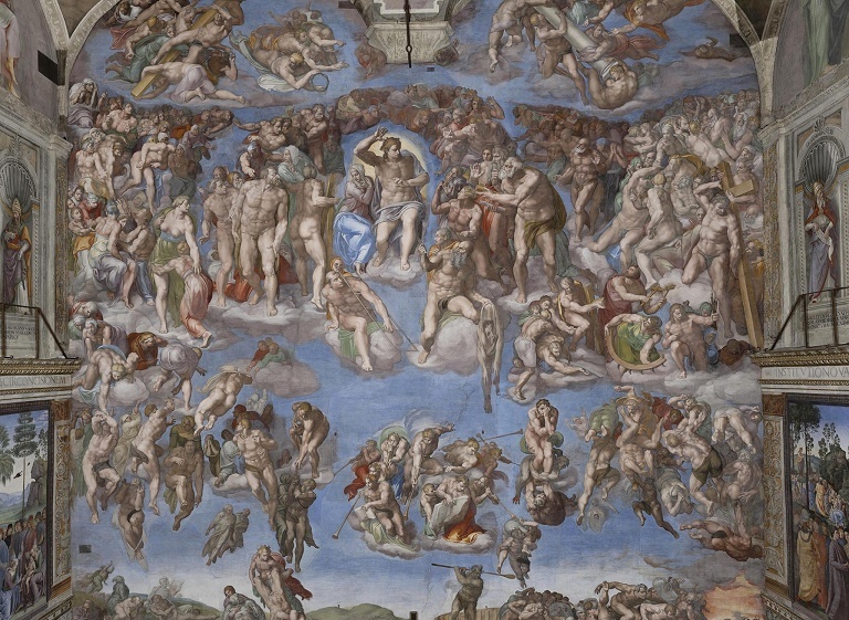 西斯廷教堂壁画清洁维护