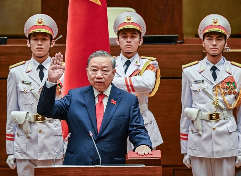 苏林当选越南国家主席