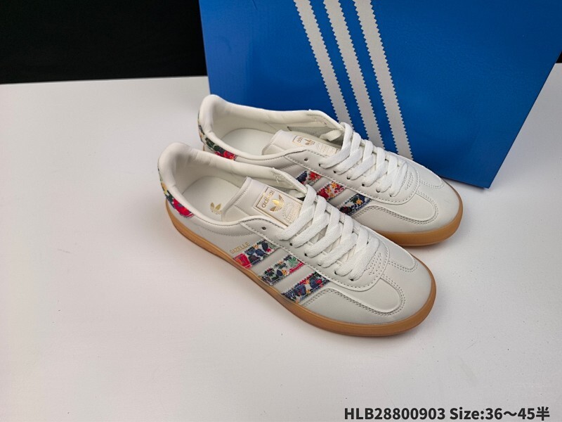 集合  特价福利！阿迪达斯 Adidas Originals Gazelle Indoor复古三叶草防滑透明橡胶板鞋经典运动鞋