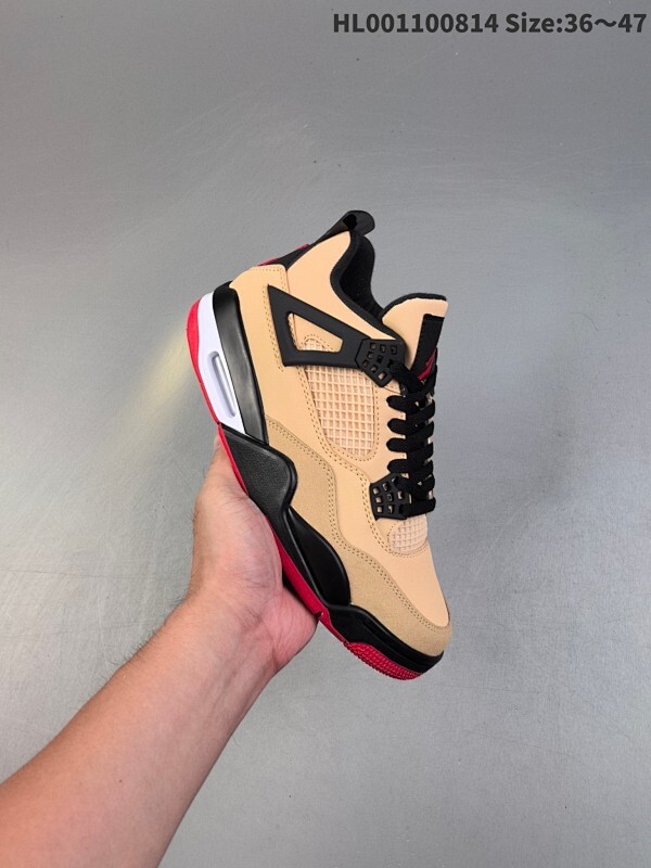 Air Jordan 4 Retro "Pizza" 披萨棕黑 AJ4 乔丹4代 aj4 乔4 卡其黑 乔丹篮球鞋系列 设计灵感直接来自1989年的老派披萨店