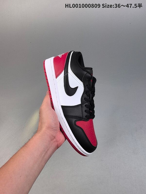 集合 真标带半码 Air Jordan 1 Low "Shadow Toe" 低帮 新黑灰 AJ1 乔丹1代 aj1 乔1 低邦 小黑灰脚趾